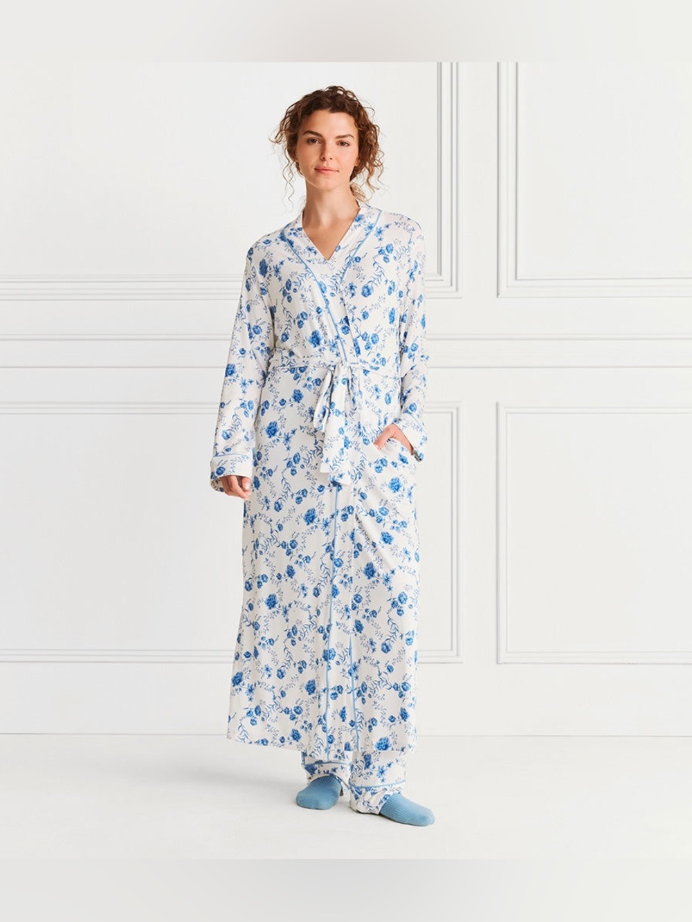 Posh Peanut Long Robe Size L/XL